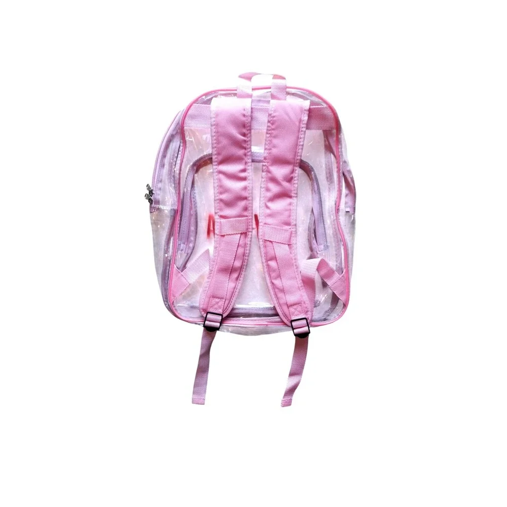 Lady Gaga Joanne World Tour Pink Clear Stadium Backpack Official Merch 2017